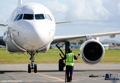 F-GKXC · Airbus A320, Pointe-à-Pitre – Maryse Condé