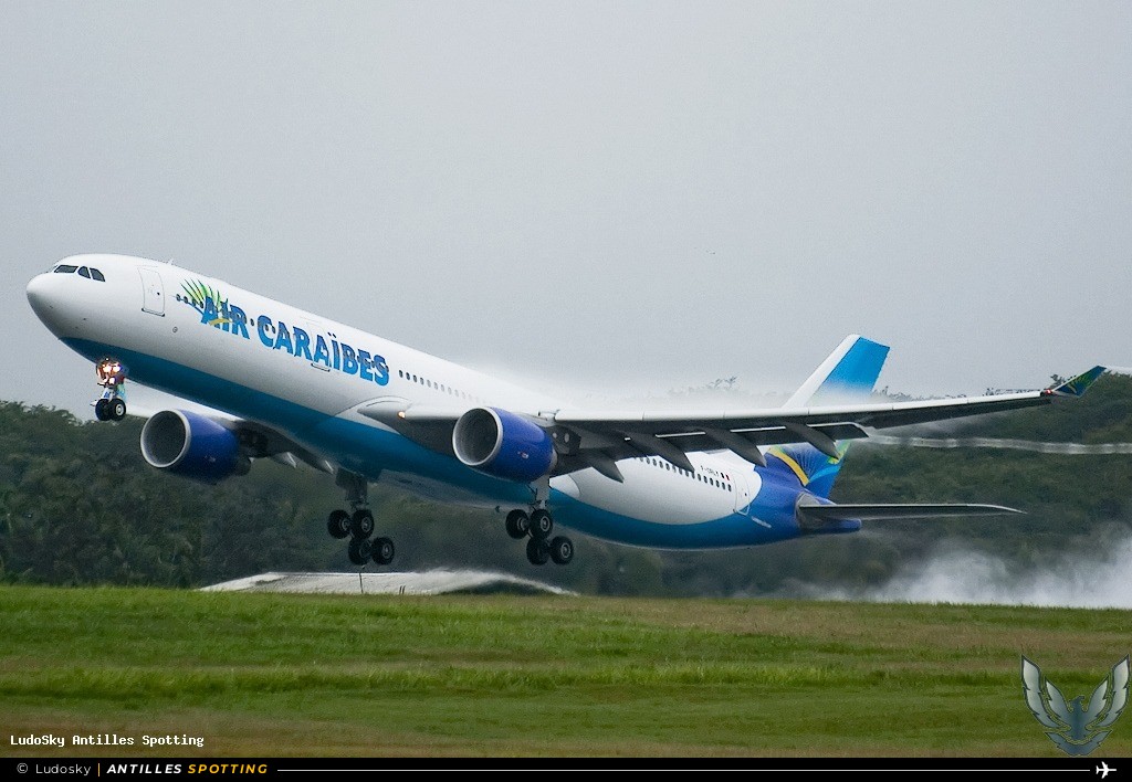 F-ORLY · Airbus A330-300, Air Caraïbes, Pointe-à-Pitre – Maryse Condé