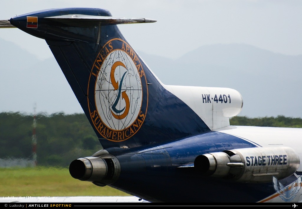 HK-4401 · Boeing 727-200, Lineas Aereas Suramericanas - LAS, Pointe-à-Pitre – Maryse Condé