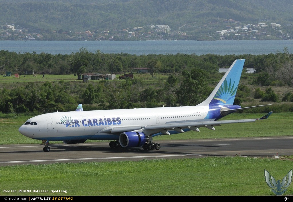 F-OPTP · Airbus A330-200, Air Caraïbes, Martinique – Aimé Césaire