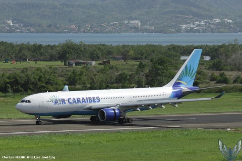 F-OPTP · Airbus A330-200, Martinique – Aimé Césaire