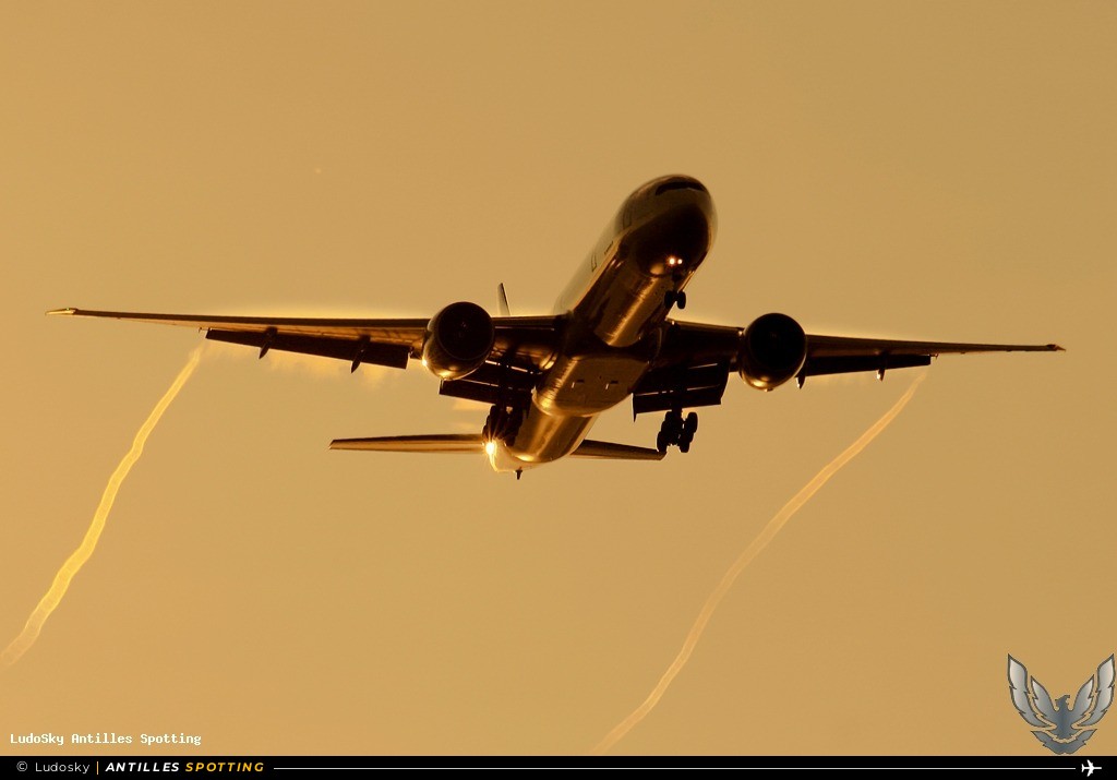 F-GSQR · Boeing 777-300ER, Air France, Pointe-à-Pitre – Maryse Condé
