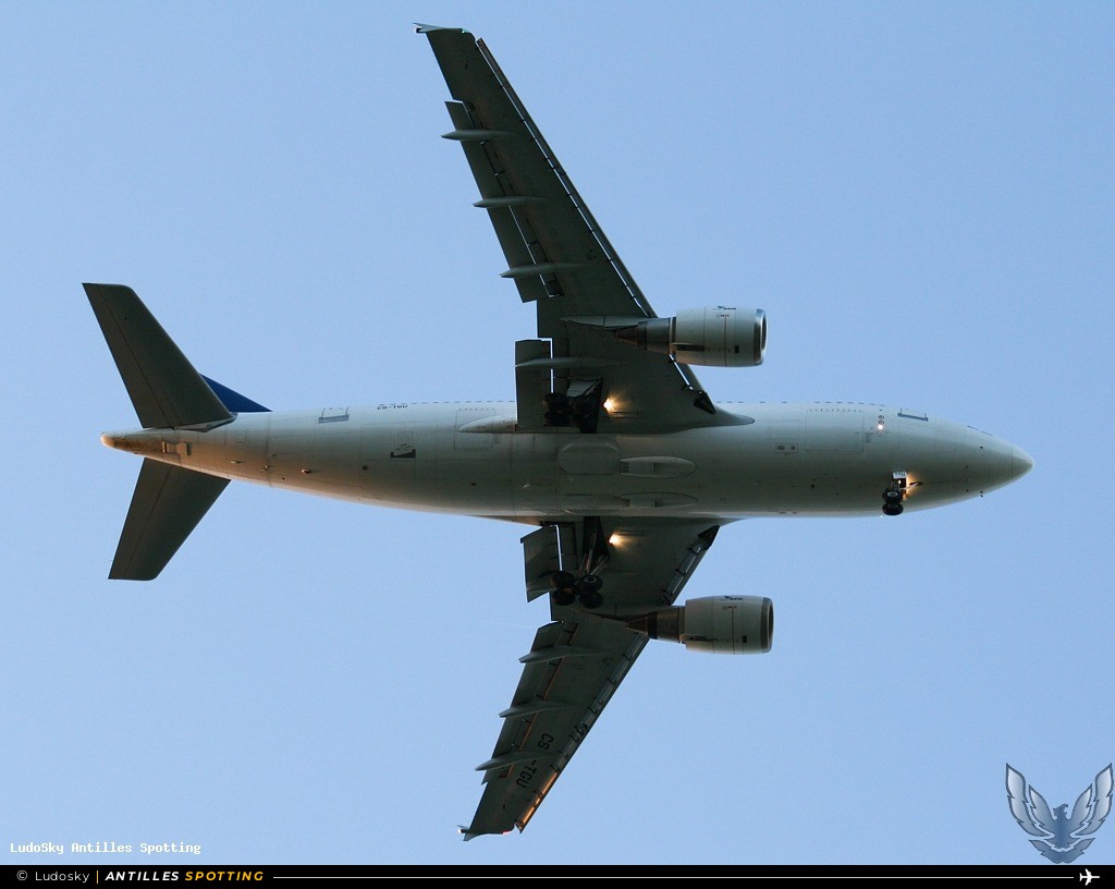 CS-TGU · Airbus A310, SATA International, Pointe-à-Pitre – Maryse Condé