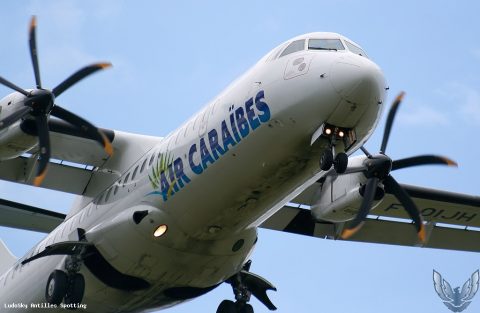 F-OIJH · ATR 72-500, Pointe-à-Pitre – Maryse Condé