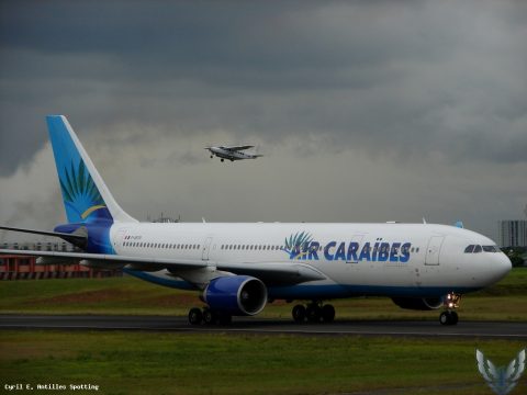 F-OPTP · Airbus A330-200, Pointe-à-Pitre – Maryse Condé