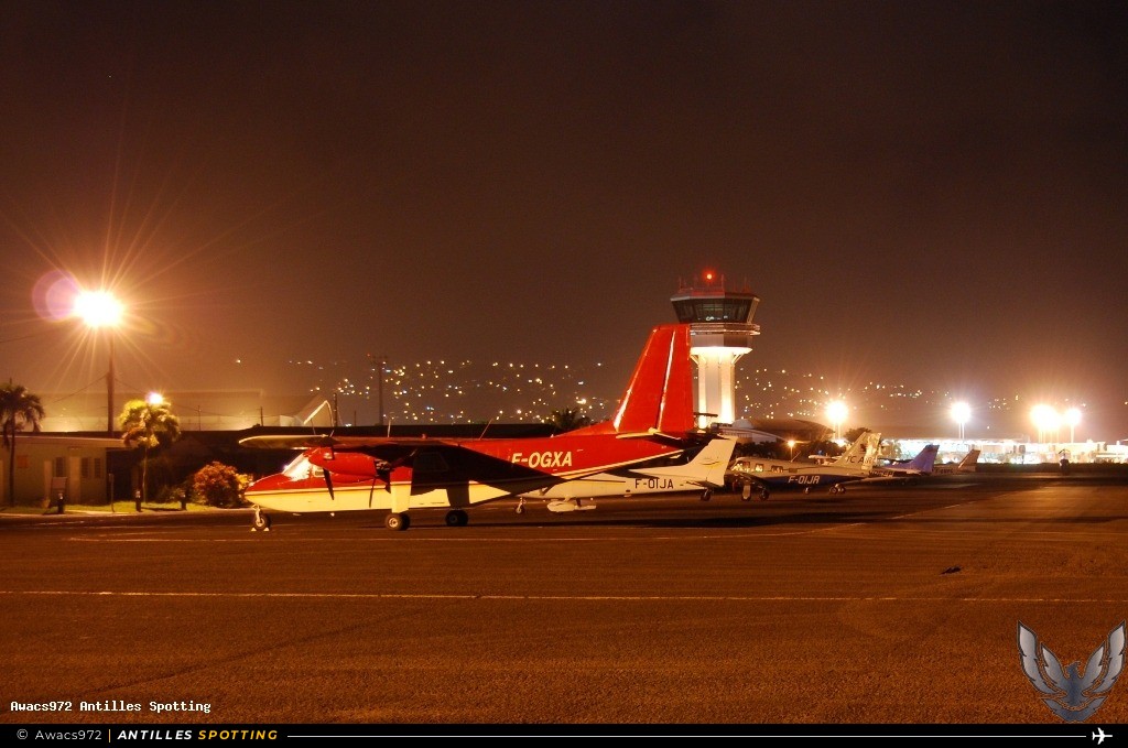 F-OGXA · Britten-Norman BN-2 Islander, Airawak - ATIS, Martinique – Aimé Césaire
