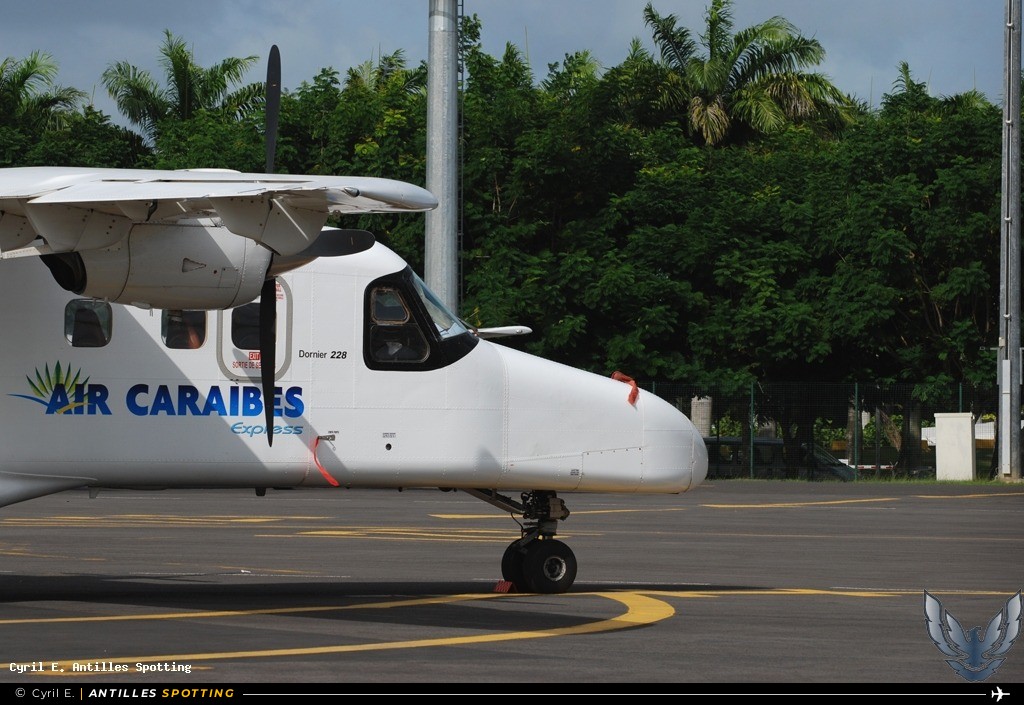 F-OHQK · Dornier 228, Air Caraïbes Express, Pointe-à-Pitre – Maryse Condé