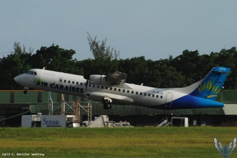 F-OIJG · ATR 72-500, Pointe-à-Pitre – Maryse Condé
