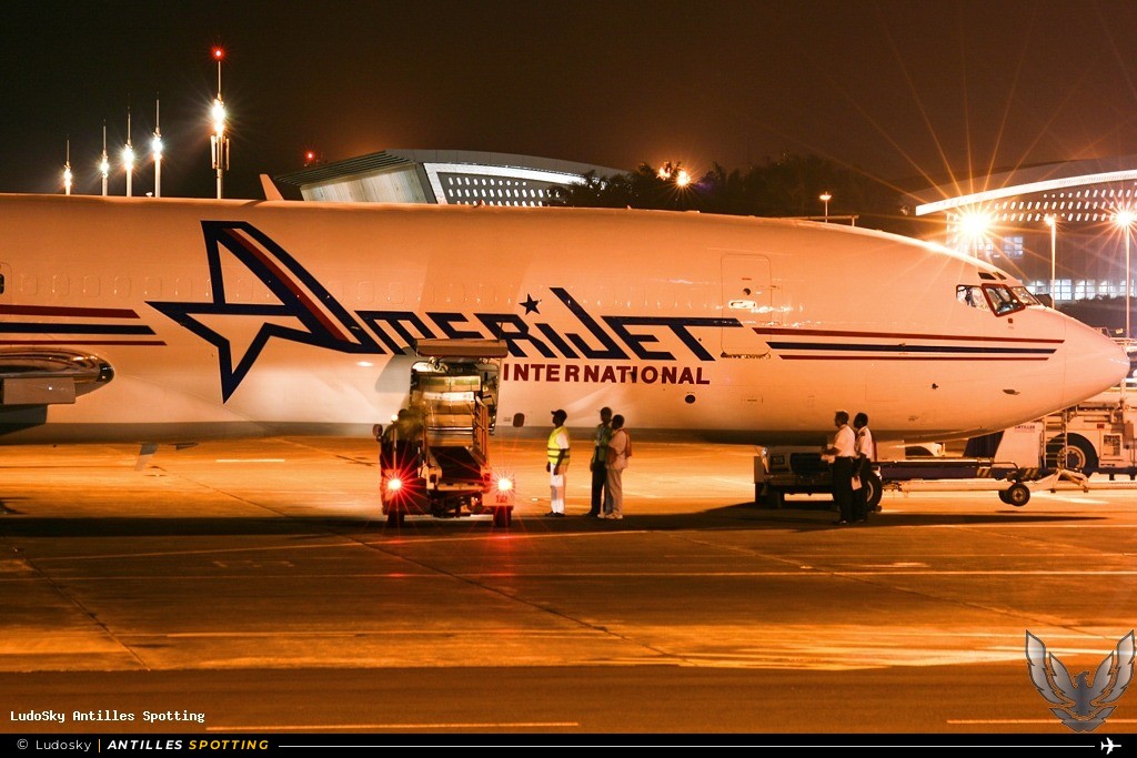 N909PG · Boeing 727-200, Amerijet International, Pointe-à-Pitre – Maryse Condé