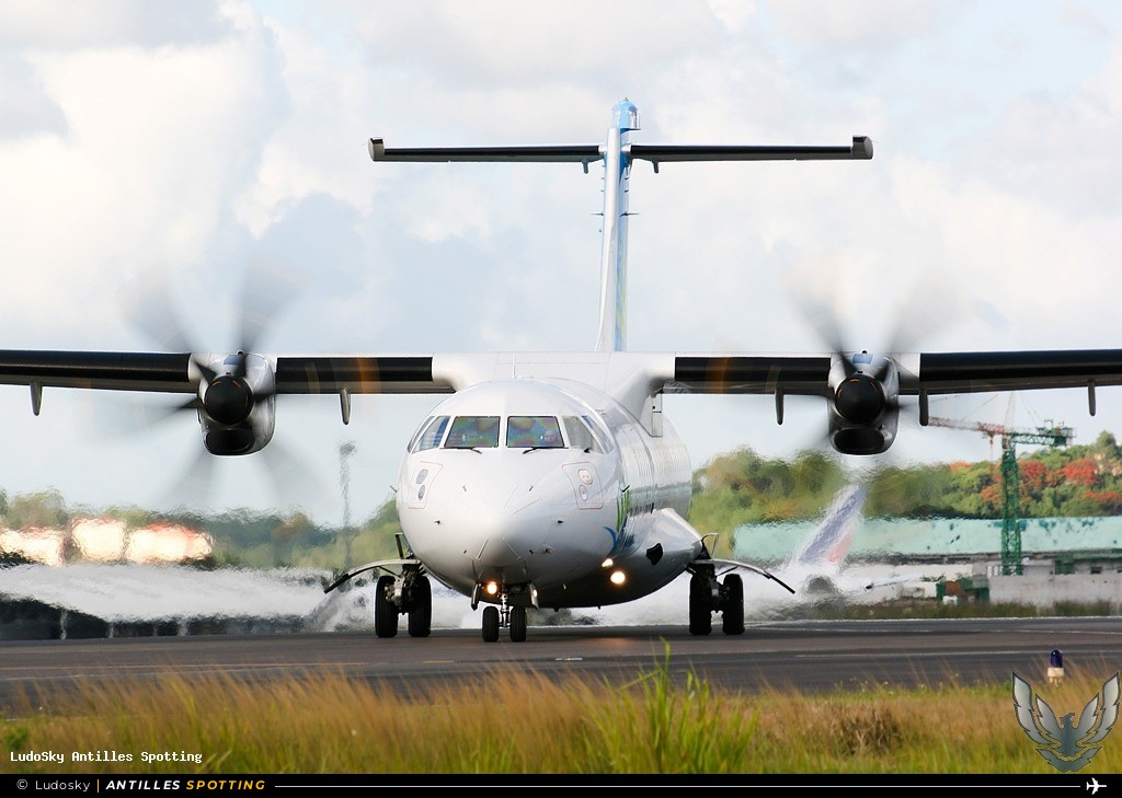 F-OIJK · ATR 72-500, Air Caraïbes, Pointe-à-Pitre – Maryse Condé