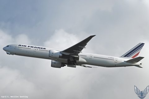 F-GSQX · Boeing 777-300ER, Pointe-à-Pitre – Maryse Condé