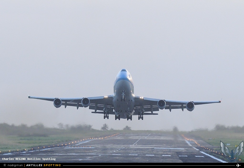 F-HSUN · Boeing 747-400, Corsairfly, Martinique – Aimé Césaire