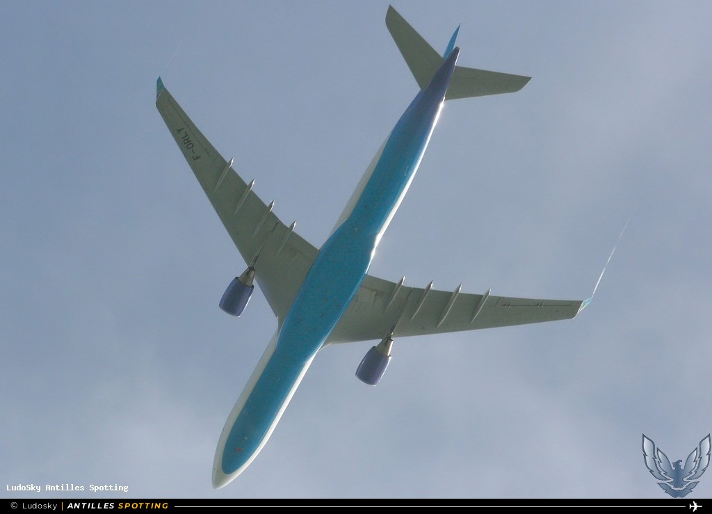 F-ORLY · Airbus A330-300, Air Caraïbes, Pointe-à-Pitre – Maryse Condé