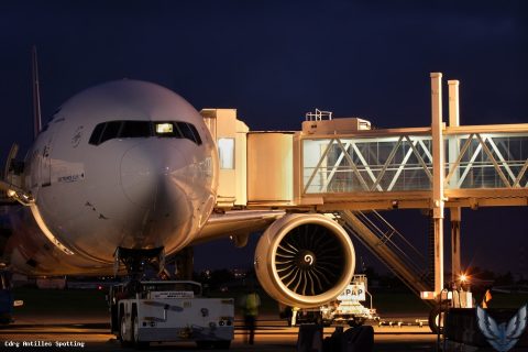 F-GSQR · Boeing 777-300ER, Pointe-à-Pitre – Maryse Condé