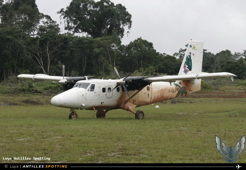 F-OIJI · De Havilland Canada DHC-6 Twin Otter, Air Guyane, Maripasoula