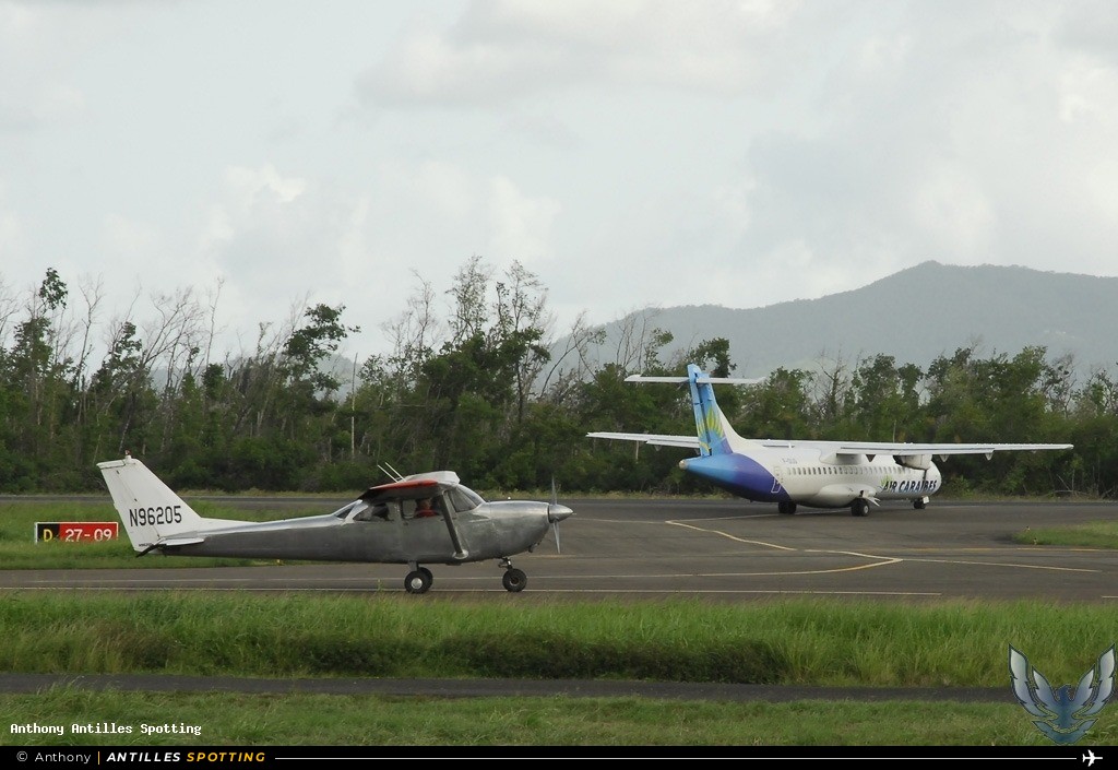 N96205 · Cessna 172 Skyhawk, Privé, Martinique – Aimé Césaire