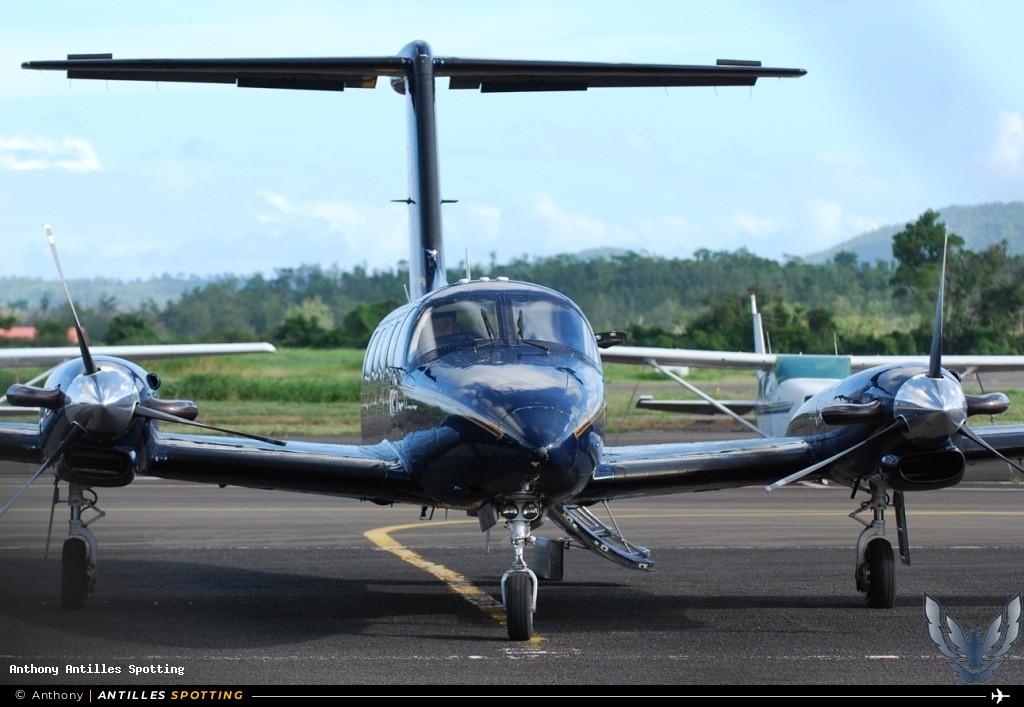 F-GXES · Piper PA42-680 Cheyenne III, Transports Aériens InterCaraïbes (TAI), Martinique – Aimé Césaire
