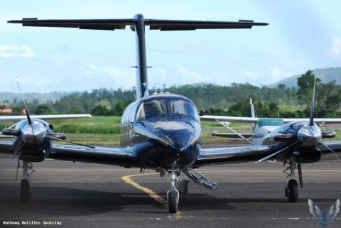 F-GXES · Piper PA42-680 Cheyenne III, Martinique – Aimé Césaire