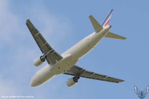 F-GKXC · Airbus A320, Martinique – Aimé Césaire