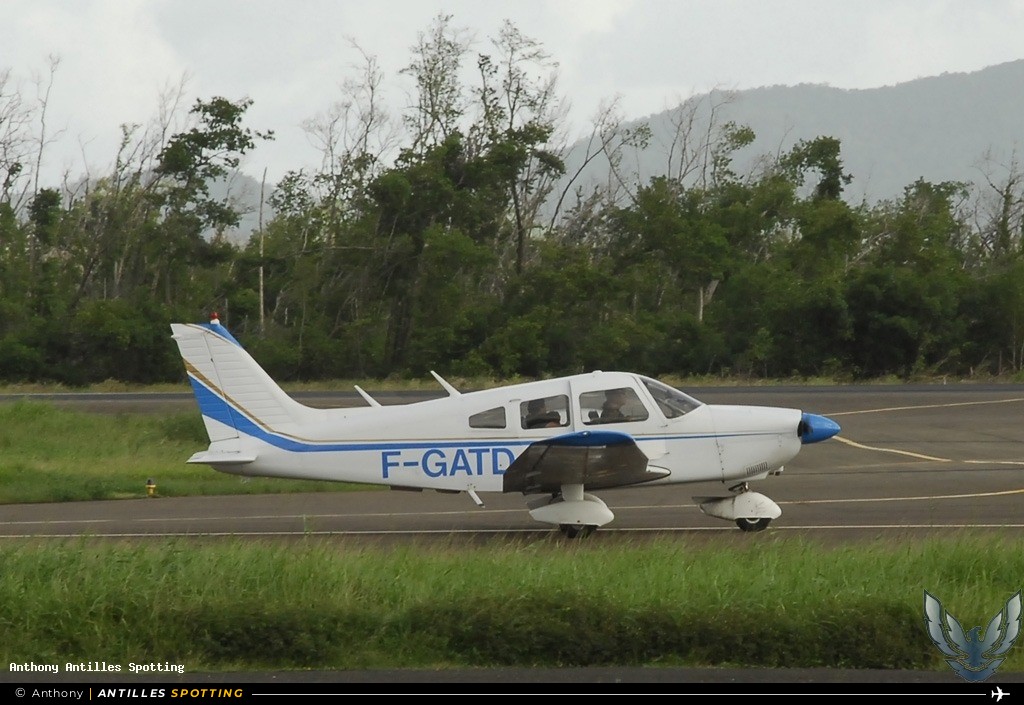 F-GATD · Piper PA-28 Cherokee / Warrior / Archer, MPC - Madinina Pilot Club, Martinique – Aimé Césaire