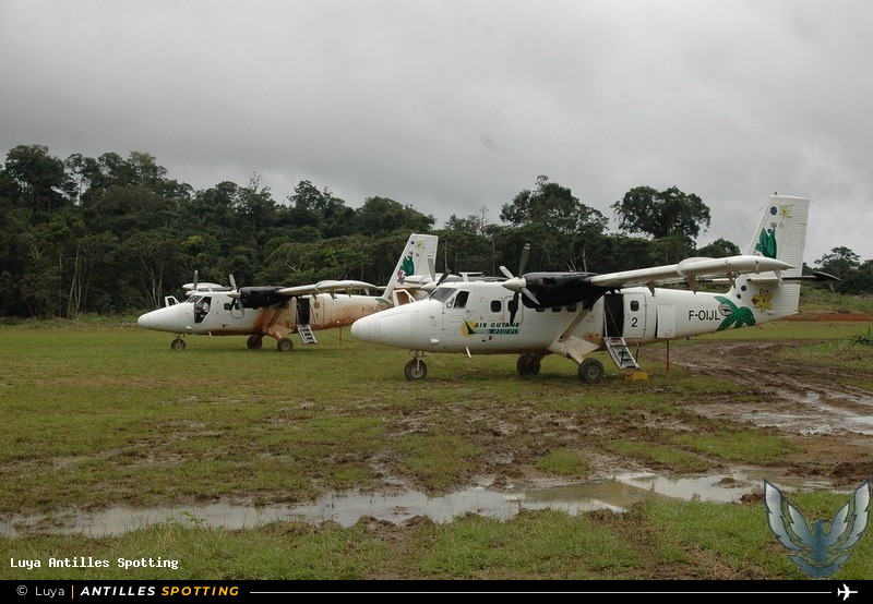 F-OIJL · De Havilland Canada DHC-6 Twin Otter, Air Guyane, Maripasoula