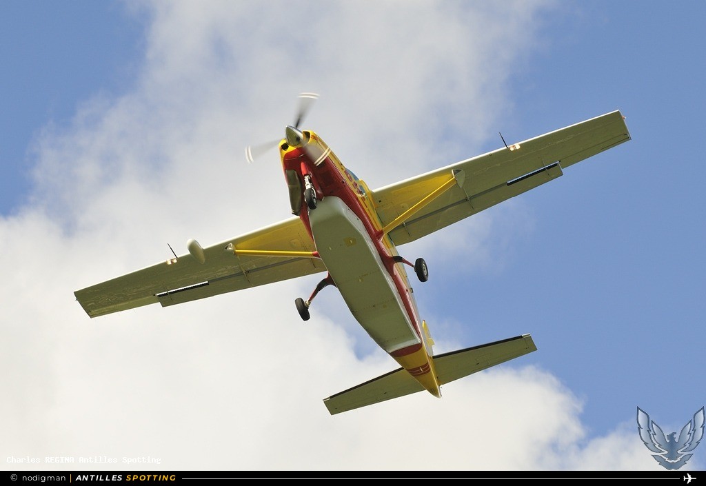 N90HL · Cessna 208 Caravan, DHL Cargo, Martinique – Aimé Césaire