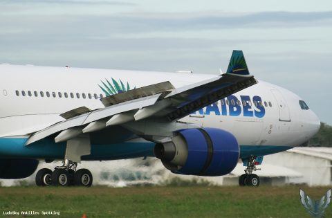 F-OPTP · Airbus A330-200, Pointe-à-Pitre – Maryse Condé