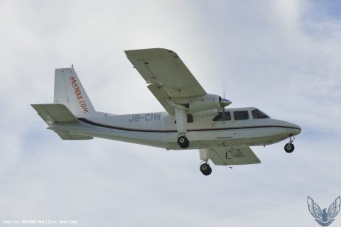 J8-CIW · Britten-Norman BN-2 Islander, Martinique – Aimé Césaire