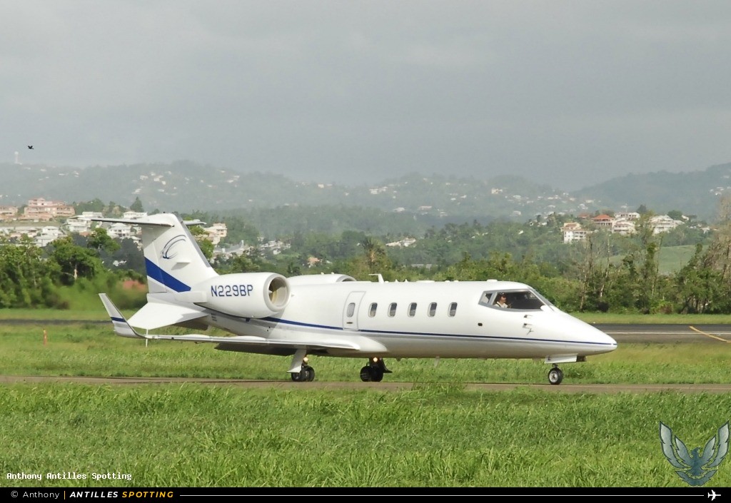 N229BP · Bombardier Learjet 60, Privé, Martinique – Aimé Césaire