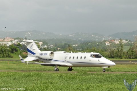 N229BP · Bombardier Learjet 60, Martinique – Aimé Césaire