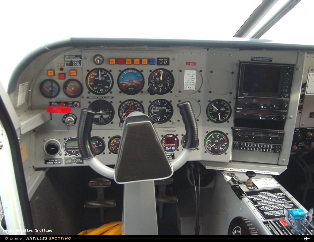 C-GNWL · GippsAero GA8 Airvan, Yankee Lima Helicoptères, Martinique – Aimé Césaire
