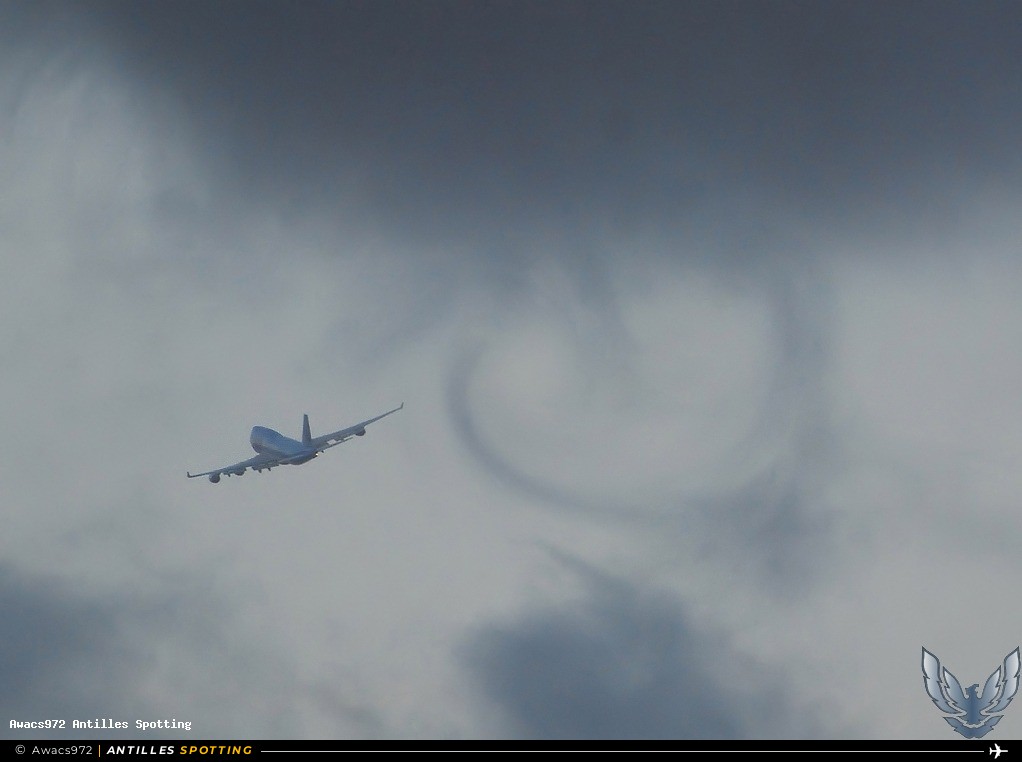 F-HKIS · Boeing 747-400, Corsairfly, Martinique – Aimé Césaire