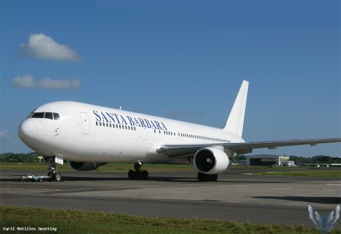 TF-LLA · Boeing 767-300, Pointe-à-Pitre – Maryse Condé