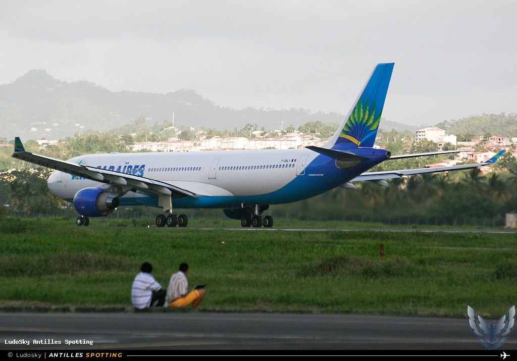 F-ORLY · Airbus A330-300, Air Caraïbes, Martinique – Aimé Césaire