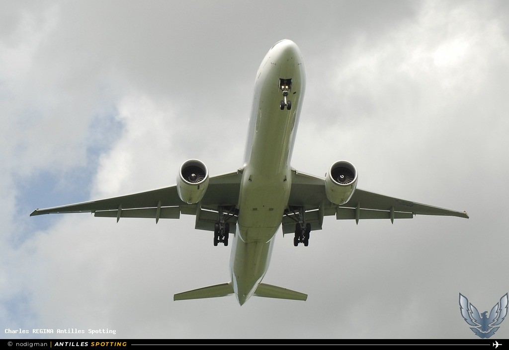 F-GSQS · Boeing 777-300ER, Air France, Martinique – Aimé Césaire