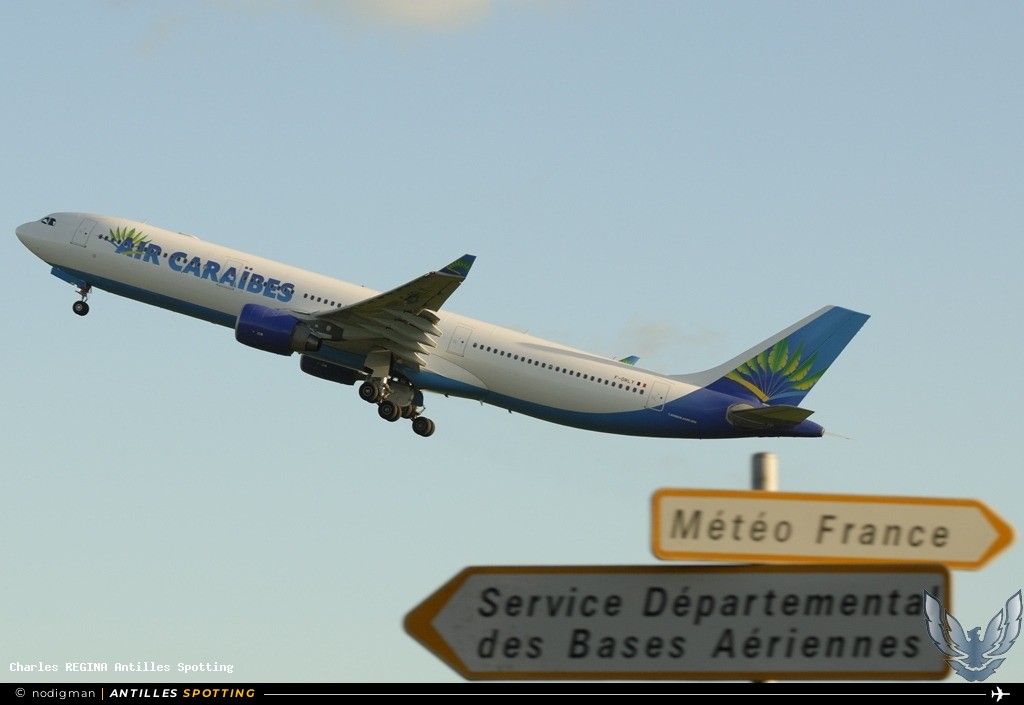F-ORLY · Airbus A330-300, Air Caraïbes, Martinique – Aimé Césaire