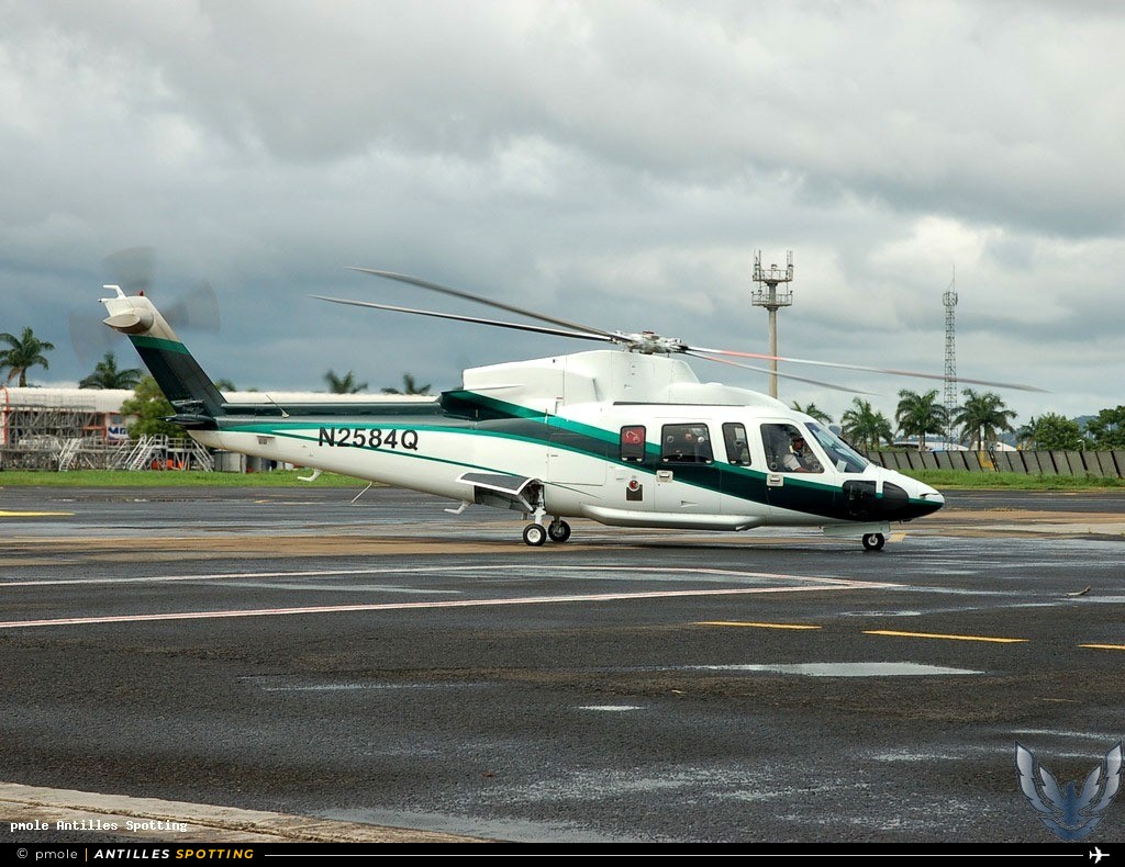 N2584Q · Sikorsky S-76, Air Logistics, Martinique – Aimé Césaire