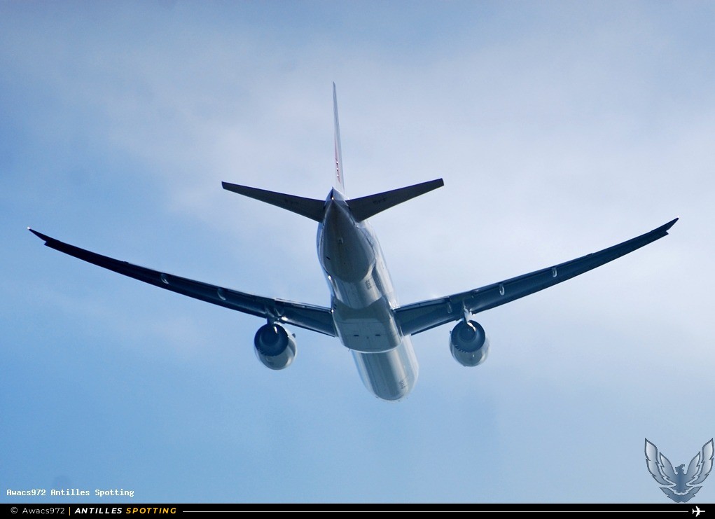 F-GSQR · Boeing 777-300ER, Air France, Martinique – Aimé Césaire