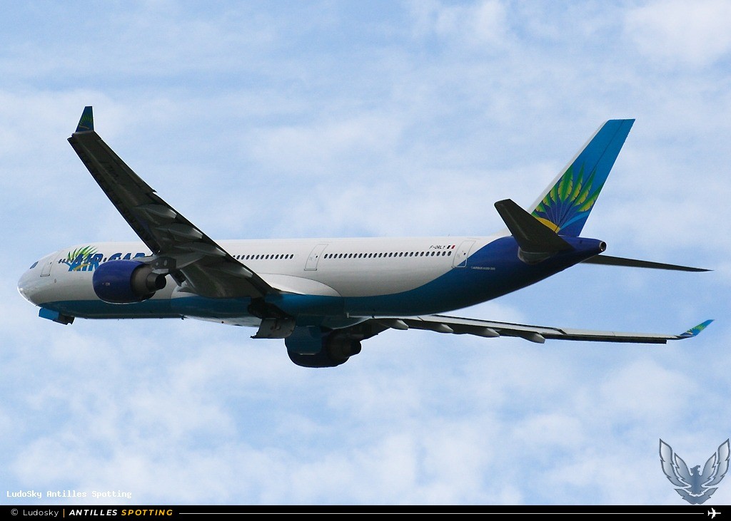 F-ORLY · Airbus A330-300, Air Caraïbes, Pointe-à-Pitre – Maryse Condé