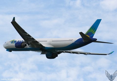 F-ORLY · Airbus A330-300, Pointe-à-Pitre – Maryse Condé