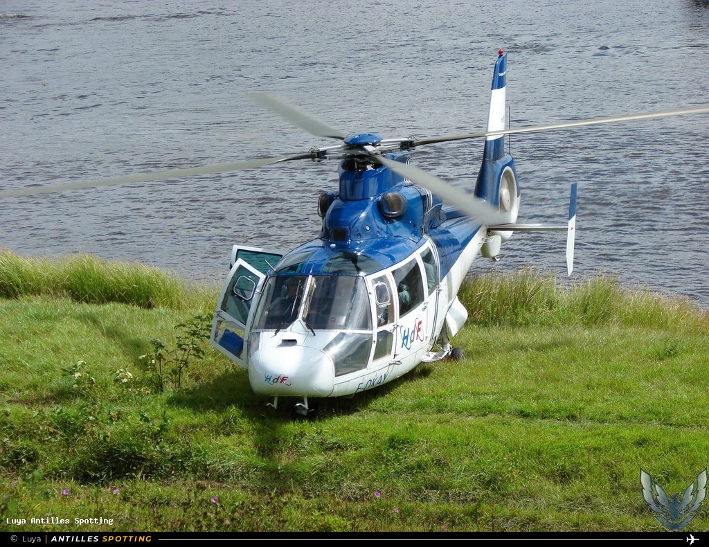 F-OKAY · Airbus Helicopters AS365 Dauphin, SAMU, Maripasoula