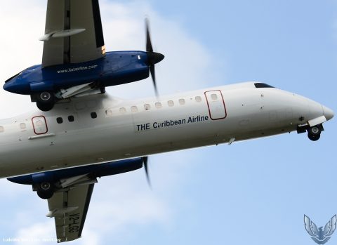 V2-LGG · De Havilland Canada Dash 8-300, Pointe-à-Pitre – Maryse Condé