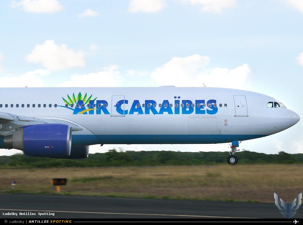 F-ORLY · Airbus A330-300, Air Caraïbes, Pointe-à-Pitre – Maryse Condé