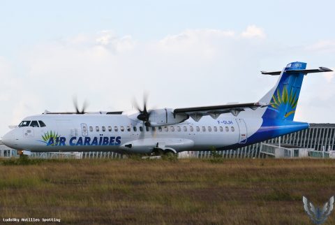 F-OIJH · ATR 72-500, Pointe-à-Pitre – Maryse Condé