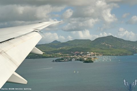 F-GSQR · Boeing 777-300ER, Martinique – Aimé Césaire