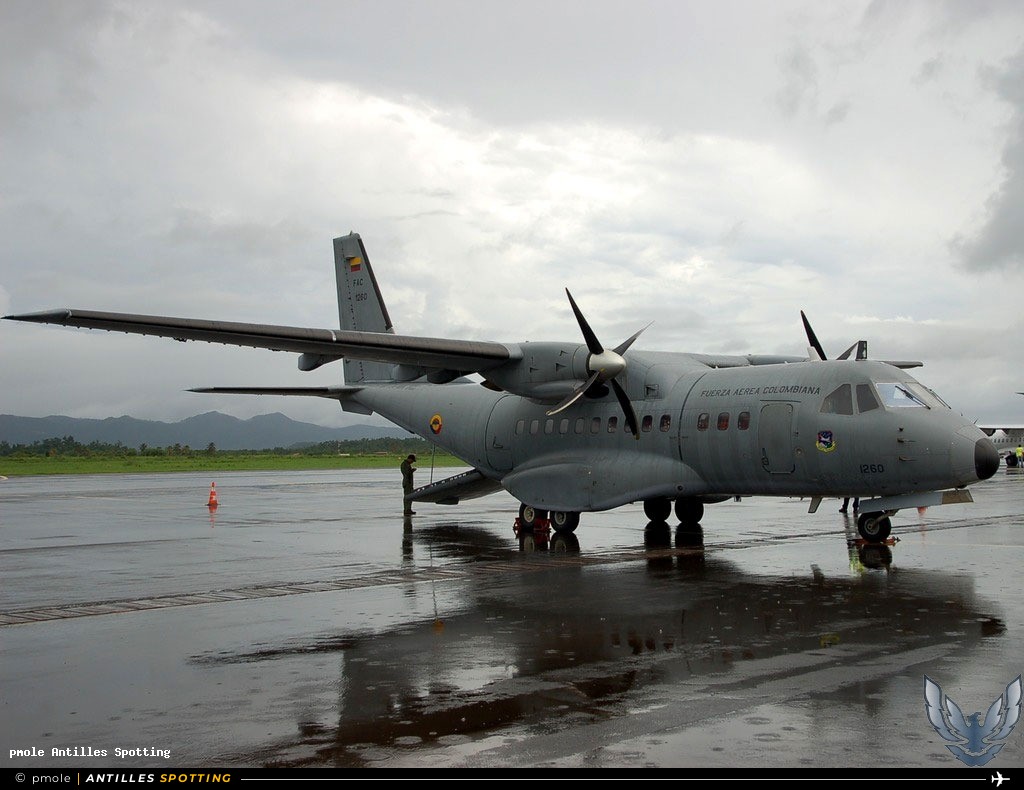 1260 · CASA CN-235, Colombia - Air Force, Martinique – Aimé Césaire