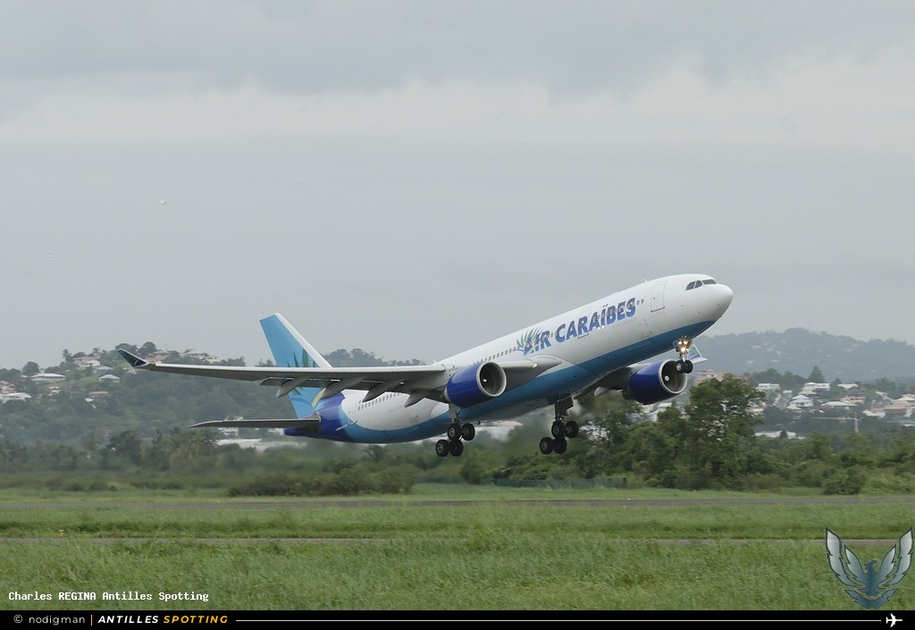 F-OFDF · Airbus A330-200, Air Caraïbes, Martinique – Aimé Césaire