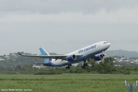 F-OFDF · Airbus A330-200, Martinique – Aimé Césaire