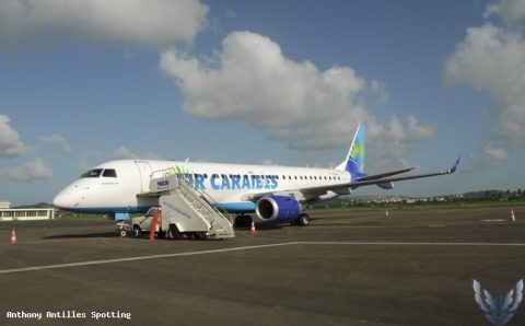 F-OSUD · Embraer E190, Martinique – Aimé Césaire