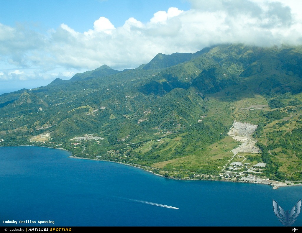 Aéroport · Vue aérienne, TFFF - Martinique – Aimé Césaire, Martinique – Aimé Césaire